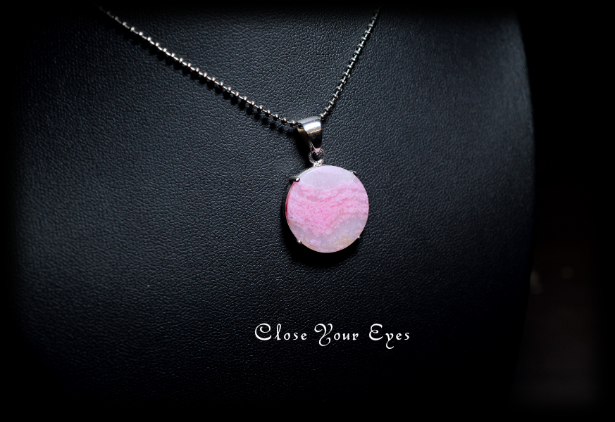 シルバーペンダント 104 ロードナイトシリカ